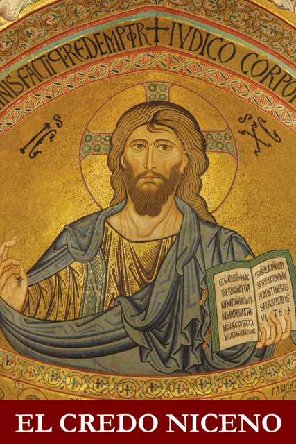 *SPANISH* Nicene Creed Prayer Card (Christ Pantocrator Icon)